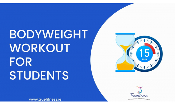 15-min Bodyweight Workout for Students - FREE
