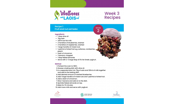 Cooking Practical Week 3 - Wellness UnLAOISed